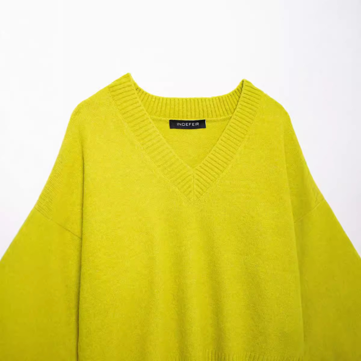 Damenbekleidung 2024 Herbst und Winter neuer lockerer weicher Strickpullover_voghion.com