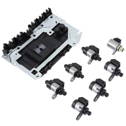 0260550002 RE5R05A - 7-piece set of transmission solenoid valves TCU suitable for Nissan