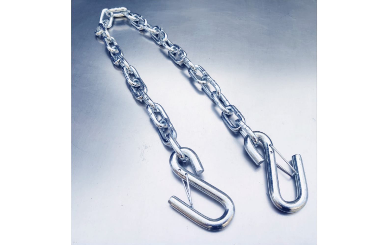 1 m long galvanized anti-off chain Trailer connector RV modification accessories tractor hook