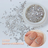 Mixed materials set for manicure, small advanced jewelry for nails, new collection, internet celebrity, high-quality style