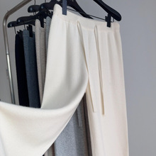 零下40度防寒羊羔绒阔腿裤女冬加绒加厚保暖旅游装备