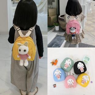 Children's Small Schoolbag Infant Kindergarten 1-3 Years Old 2 Boys and Girls Cute Baby Backpack Lightweight Mini Cartoon Twin Sensheng