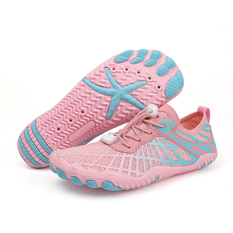 Transfronteriza ligera transpirable antideslizante anti-corte rápido secado retroceso zapatos de agua al aire libre rafting zapatos de playa hombre comercio exterior mujer