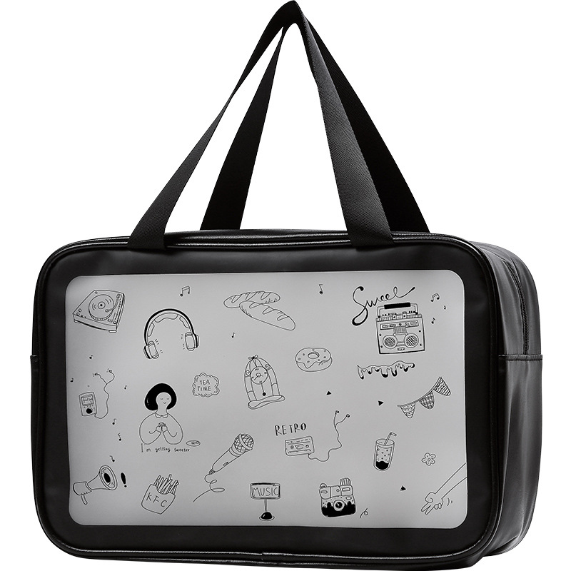 Bolsa de cosméticos de gran capacidad bolsa de almacenamiento bolsa de lavado portátil ropa de Viaje nuevo producto de baño de alta calidad femenina P