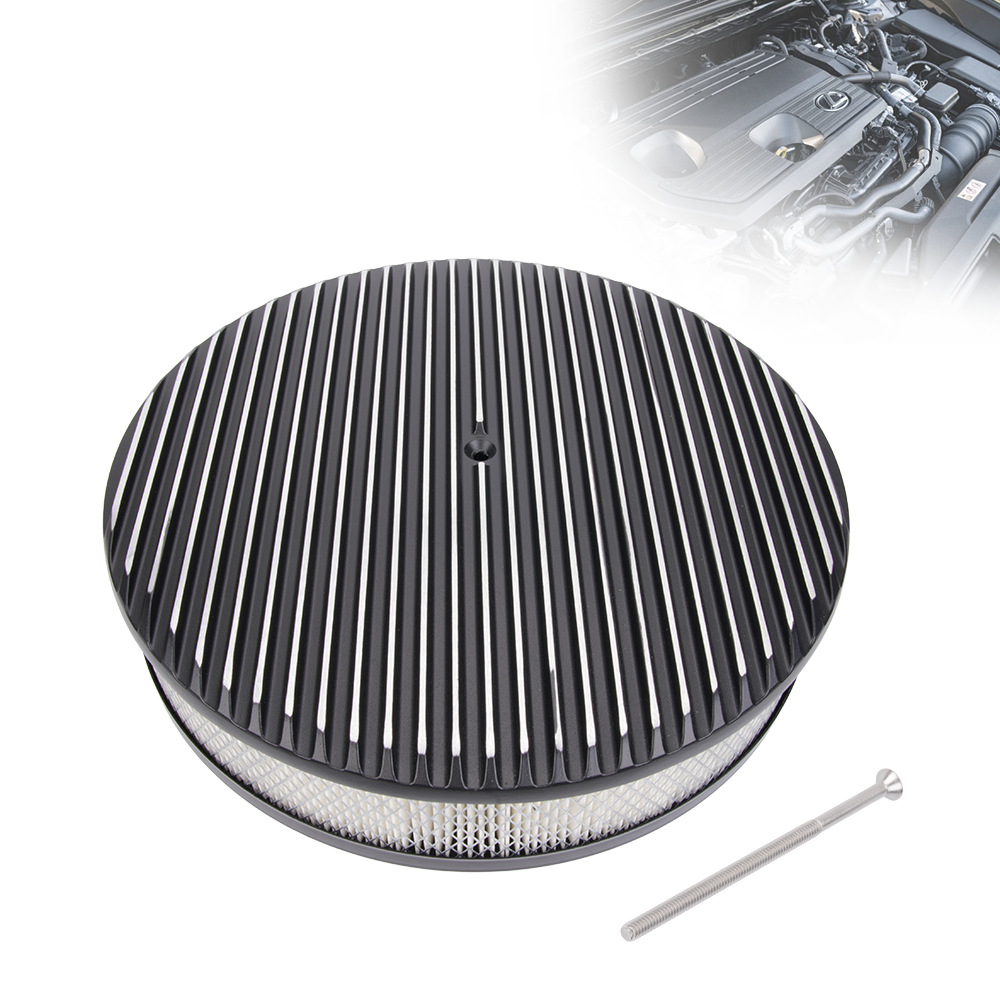 Car modified air filter 14X 3inch full-diameter filter full-fin air purifier cross-border radius