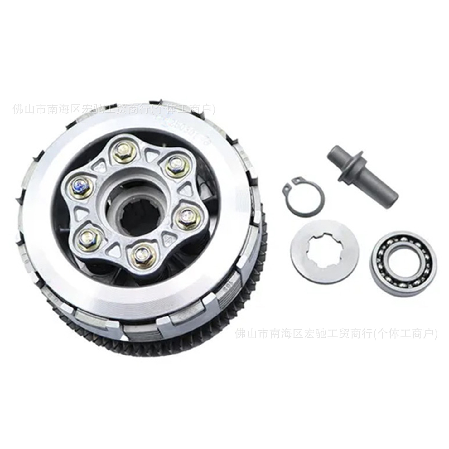 Mexico Meikeduo Motorcycle Parts Clutch Assembly Ft/Cg150 6-Pole 6-Plate Dm200 Rt250Zs