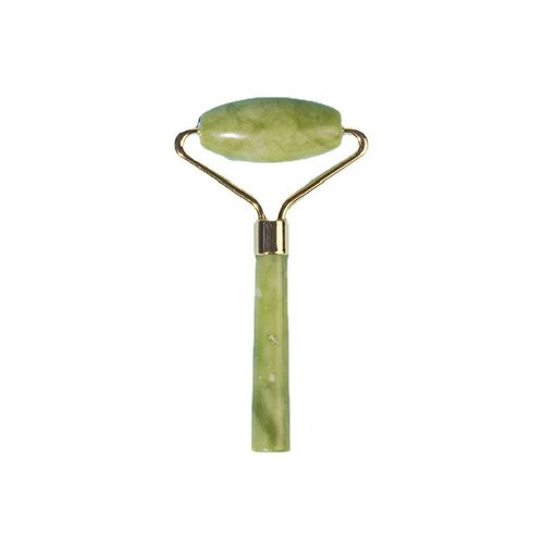 Xiuyu massage roller manufacturer supplies green jade single-headed double-headed jade roller facial jade beauty device
