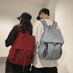 クロスボーダー学生スクールバッグ大容量バックパック女性カレッジスタイルカジュアルバックパックバックパック男性韓国語版インスクールバッグ