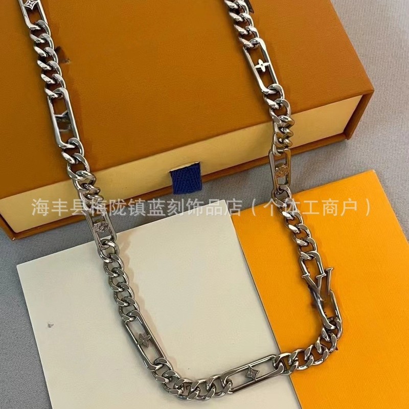 驴家韩版简约ins网红坦克纹链条手链女欧美嘻哈潮牌男女情侣钛钢|undefined