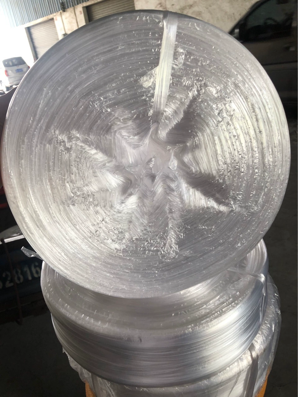 Чистое сырье белая солома акриловая упаковка веревка