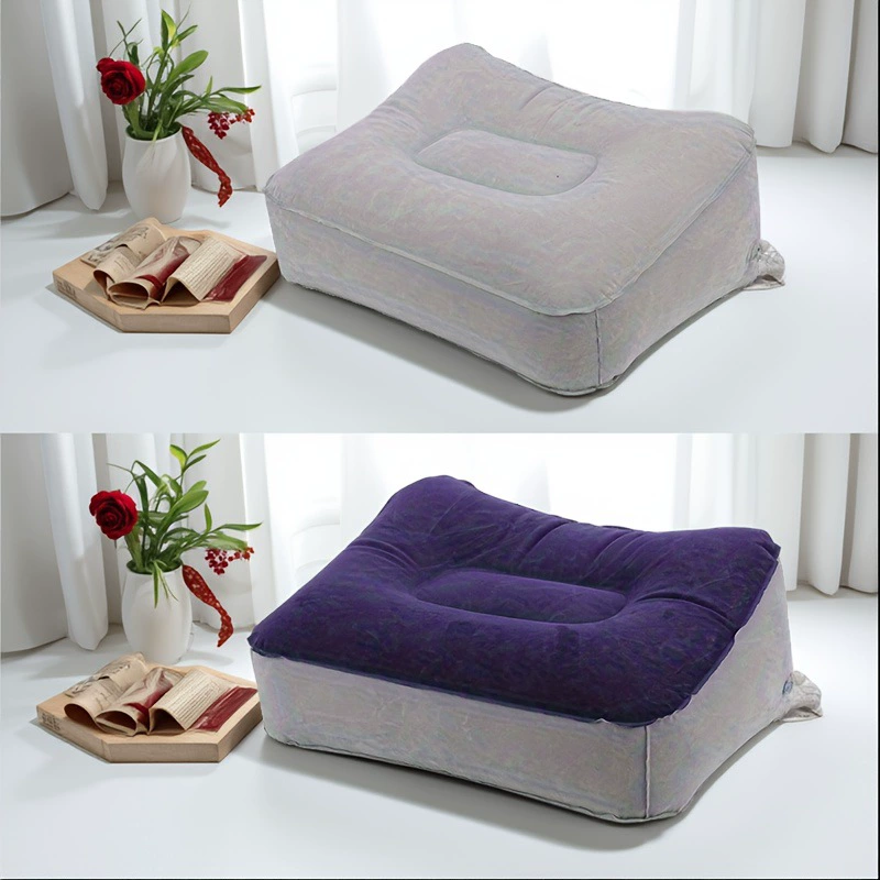 Фабрика оптовая продажа флокированные пвх надувные ножные коврики для дома открытый диван коврик для путешествий подушка для полудня