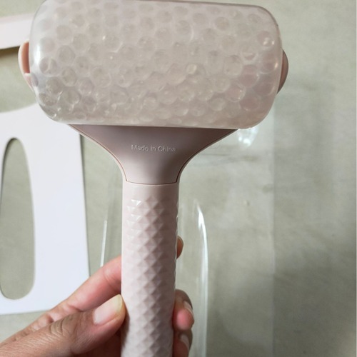 Ice Roller FLBWLES Facial Ice Roller Cold Compress Massager Plastic Head Ice Roller Beauty Stick