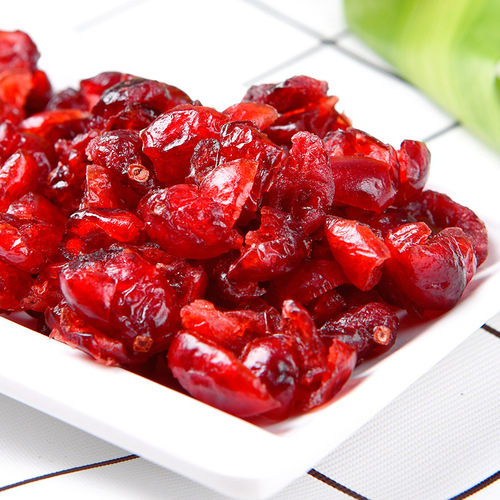 Wholesale of fresh dried cranberries 500g bagged dried cranberry snowflake snacks for baking