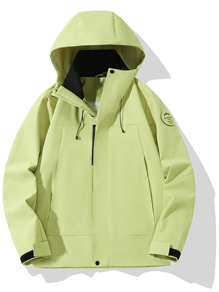 Windproof waterproof climbing jacket for traveling