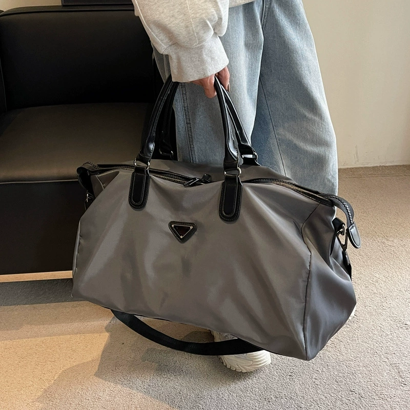 Capacious travel bag, waterproof sports sports bag, luggage shoulder bag, high-quality style
