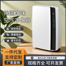 负离子空气净化器室内除甲醛异味家用紫外线杀菌器空气消毒机跨境