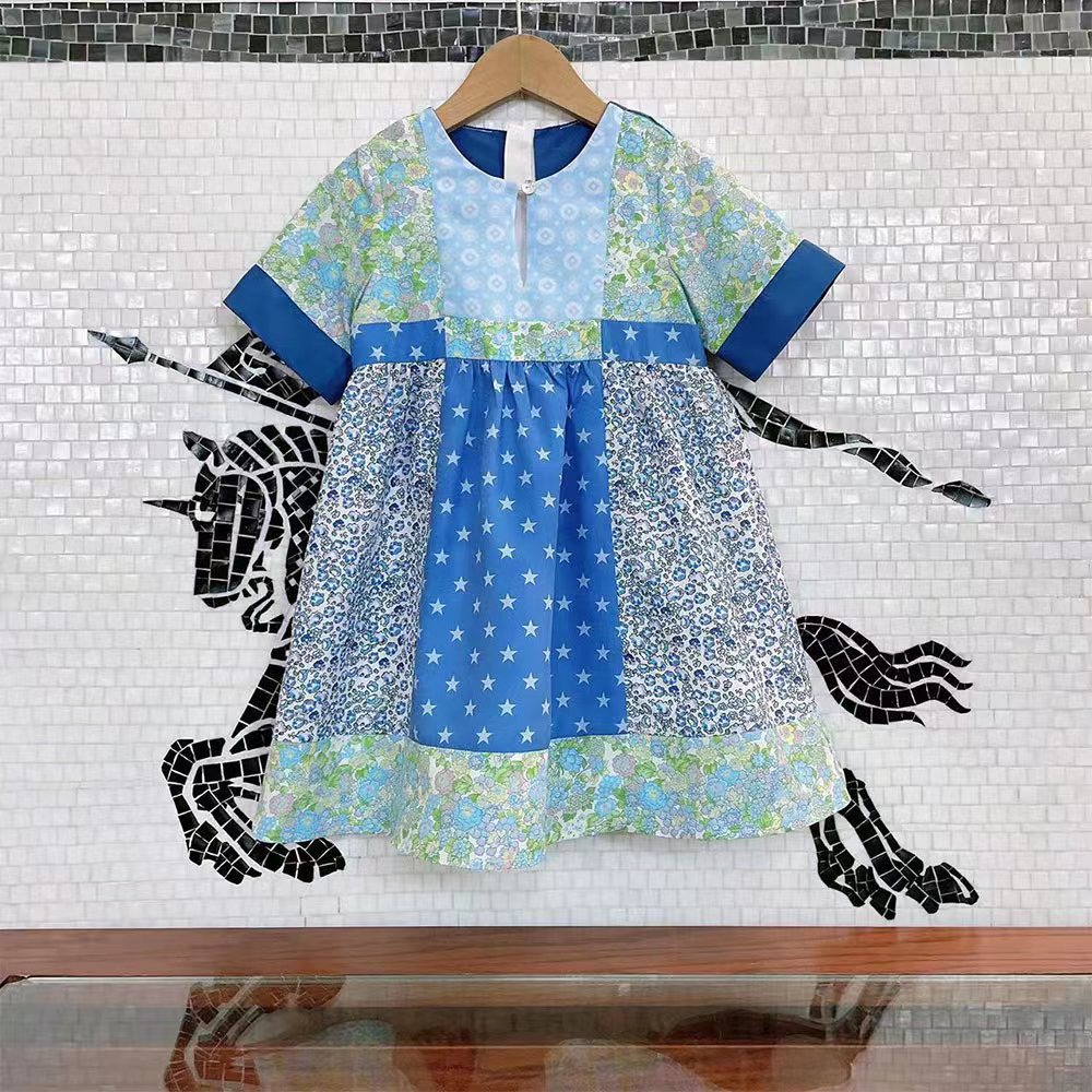 Elite summer children's cute elegant dress