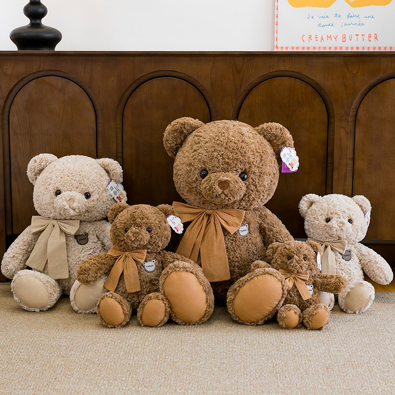 Hug Bear Doll Little Bear Stuffed Toy Teddy Bear Doll Girls Birthday Gift Children's Large Doll Pillow