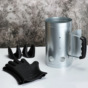 Carbon barrel stove outdoor barbecue stove portable charcoal ignition igniter tea cooking hot pot heating tube