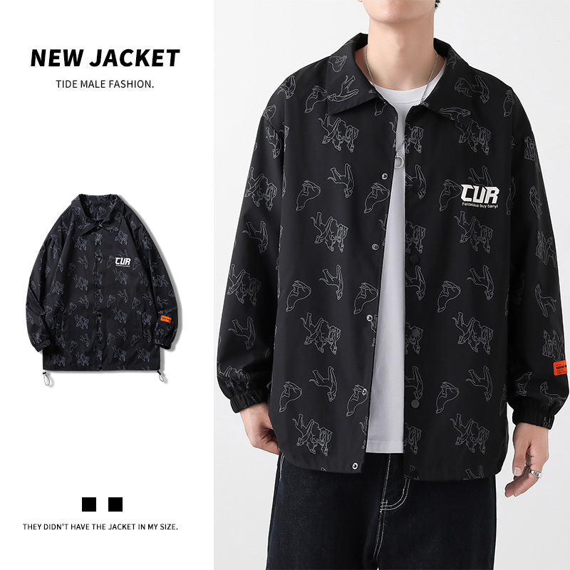 Jacket men's 2021 autumn and winter new...