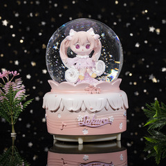 女の子向けのクリエイティブな誕生日プレゼント、ハートクリスタルボール、雪のオルゴール、ガールフレンド、ホリデーギフト、学生ブティック