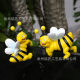 Cross-border cartoon bee porch decoration flower pot pendant soft living room animal ornaments home accessories resin