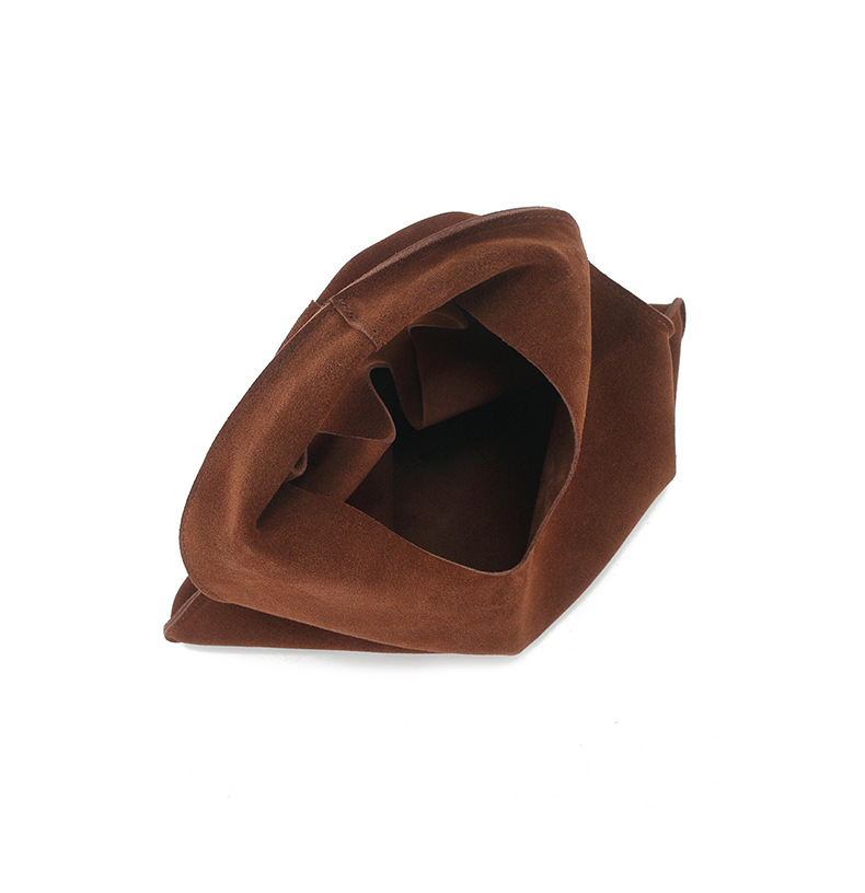 2024 autunno e inverno nuova borsa a mano piccola in pelle scamosciata alla moda borsa a triangolo hobo_voghion.com