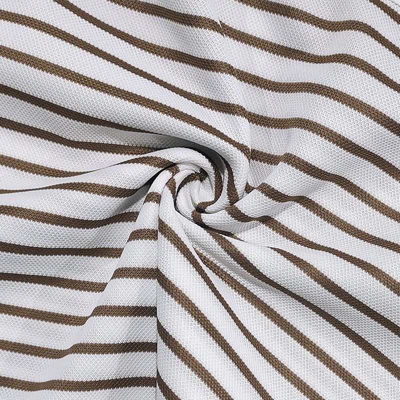 Vīriešu rudens un ziemas krekls ar garām piedurknēm un ikdienišķu horizontālu svītru krekls ar Henry rakstu_voghion.com