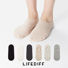 Ship invisible socks women's summer thin short socks shallow mouth sweat-absorbent single color versatile casual socks ZhujiSock Industry