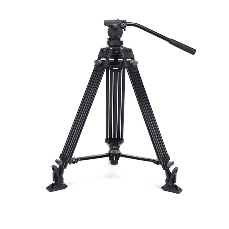 Professional Hydraulic Gimbal Photography and Videography Tripod Aluminum Alloy Camera Stand Professional Hydraulic Gimbal Photography and Videography Tripod Aluminum Alloy Camera Stand
