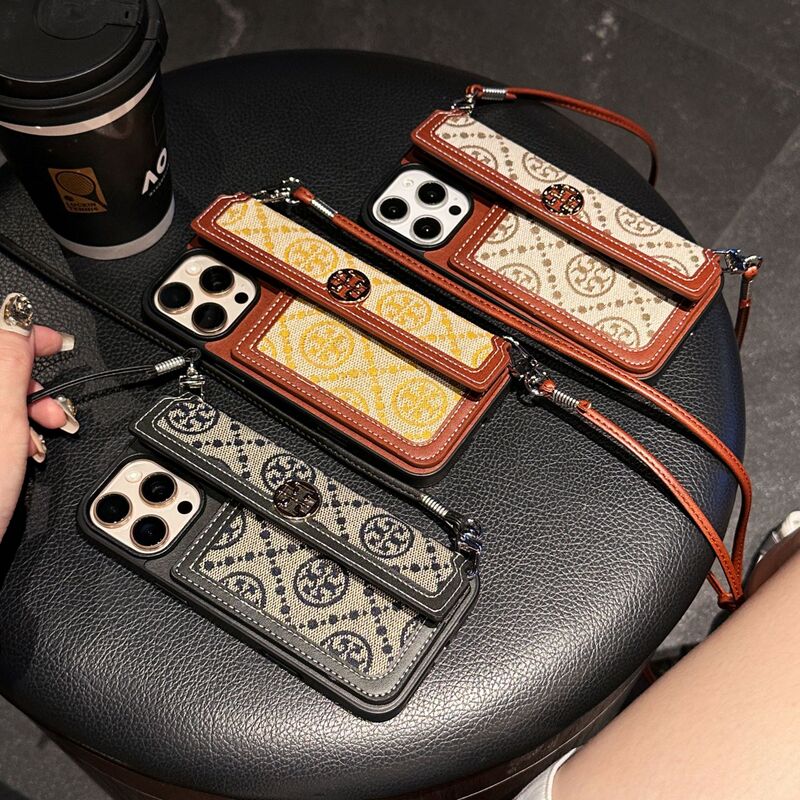 Suitable for Apple 17Promax Mobile Phone Case Diagonal Card Iphone13/14Pro Shoulder Strap 12Pro Protective Case