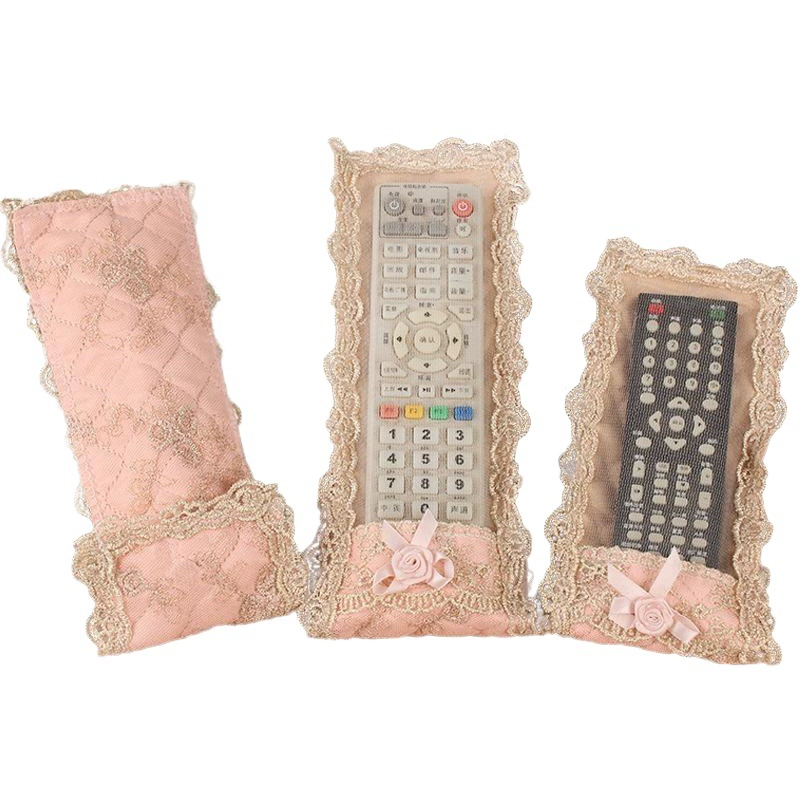 Duo Yizi модный тканевый кружевной пульт дистанционного управления домашний Телевизор пульт дистанционного управления пылезащитный чехол крышка пульта дистанционного управления