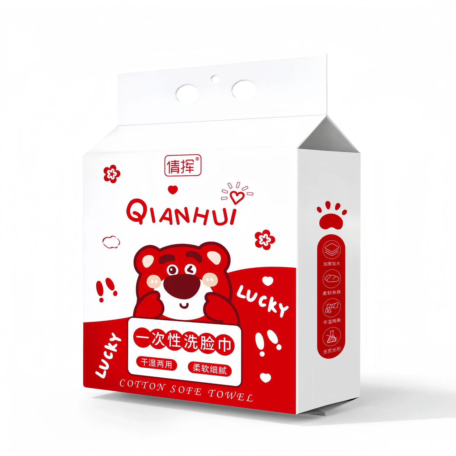 Увлажняющие салфетки для лица, хлопковые полотенца для очищения, утолщенные 15×20 / 20×20 см, наборы с несколькими принтами