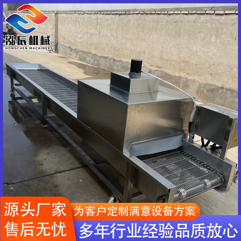 海蛎子热收缩套标机 蒸汽热收缩套标设备 扇贝自动套标收缩机