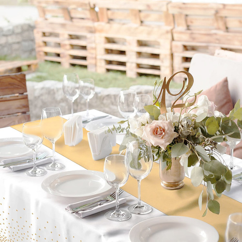 Direct Selling Disposable Party Peva Round Tablecloth with Polyester Table Banner Waterproof Oilproof
