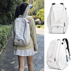 新しいウォームテニスバドミントンバックパックスポーツ大容量独立したラケットコンパートメントシューズコンパートメント多機能記念バックパック