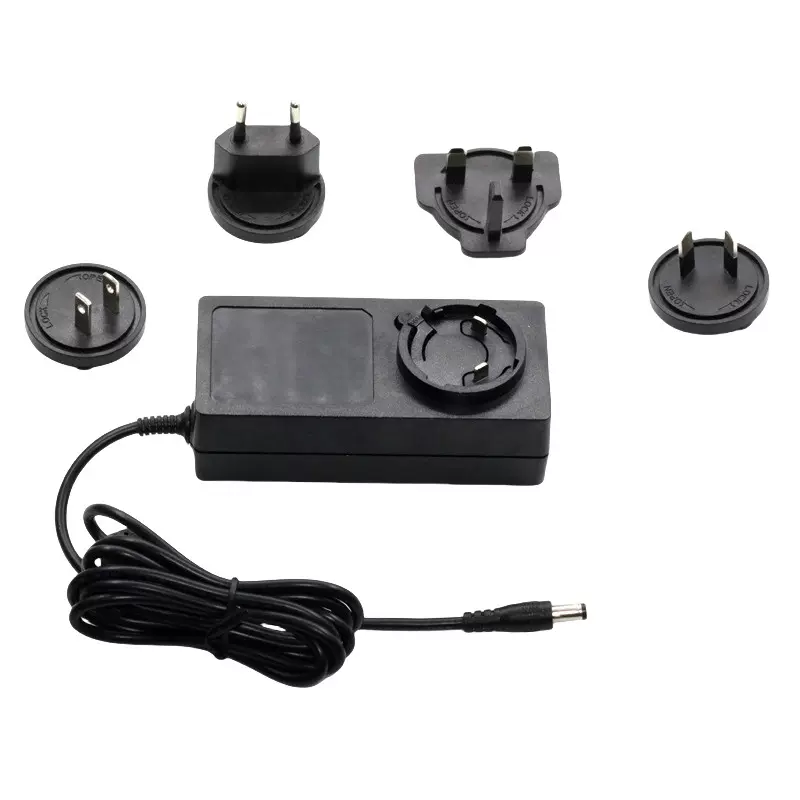 安规24V2A多功能可卸头SAA UKCA ETL SAA 3C CE认证24V美容仪电源