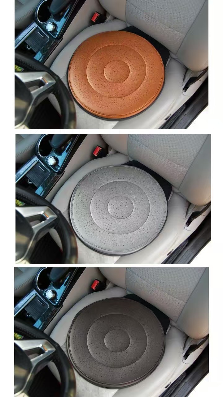 Factory Direct Sales Rotating Car Seat Cushion with 360-Degree Rotation, Multi-Purpose, Supports Tiktok, Dropshipping Available