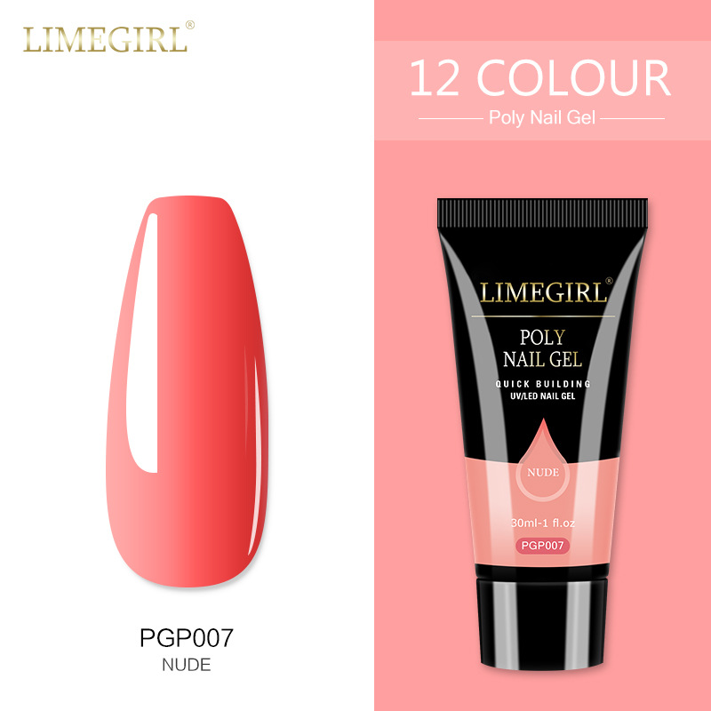 30ML uñas arte papel libre titular extensión rápida modelo de cristal pegamento indoloro UV extensión pegamento indoloro fototerapia cristal pegamento