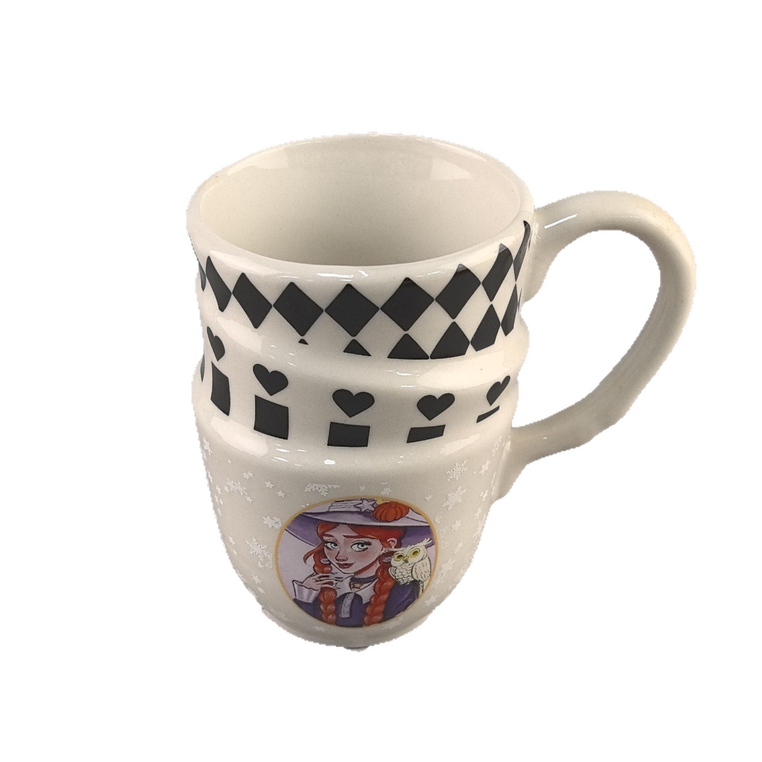 Alicia en el País de las Maravillas tazas de agua creativas tazas de cápsula personalidad de dibujos animados tazas de cerámica de tres capas tazas de café tazas