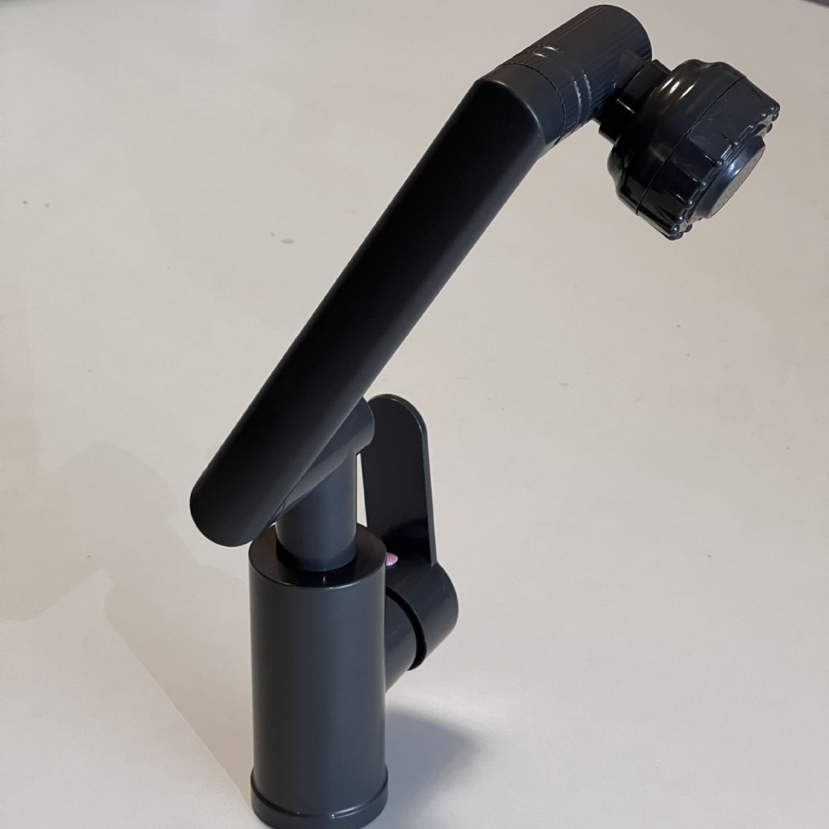 1080-Degree Universal Mechanical Arm Rotating Single-Handle Shower Faucet with 2-Speed Hot and Cold Spray, Basin-Style Abs Faucet