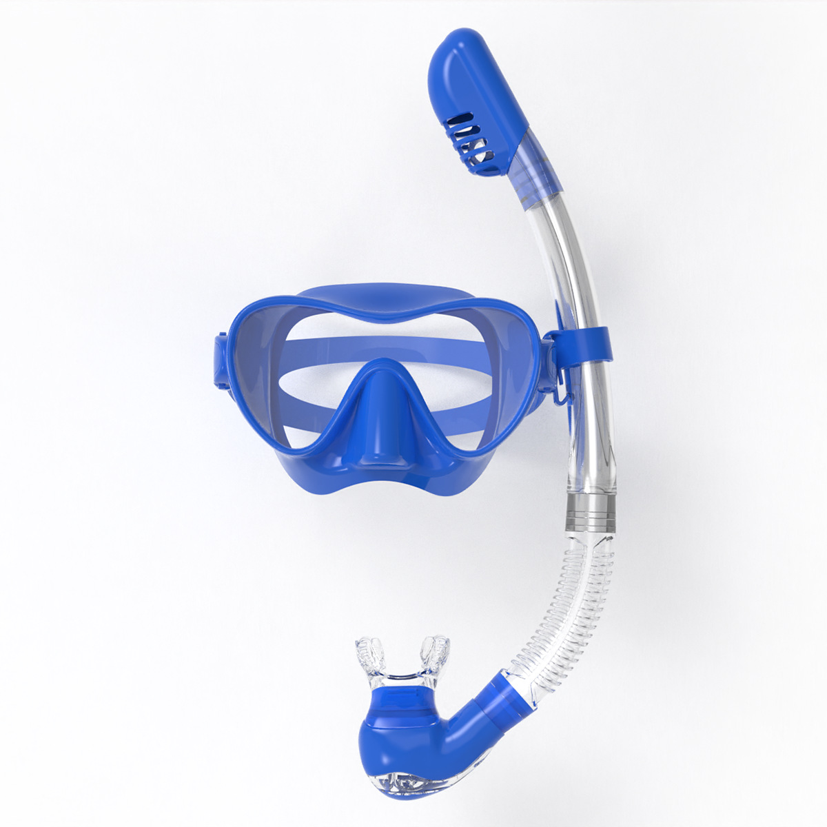 Diving goggles snorkeling Sanbao equipment full dry breathing tube suit adult children swimming mask HD anti-fog