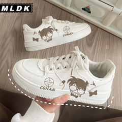 柯南怪盜基德周邊聯名鞋子爆改女鞋春秋新款原創休閒百搭板鞋學生