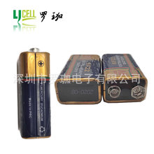 供應碳性9V塊狀電池，萬用表、儀器儀表、美容儀器環保電池6F22