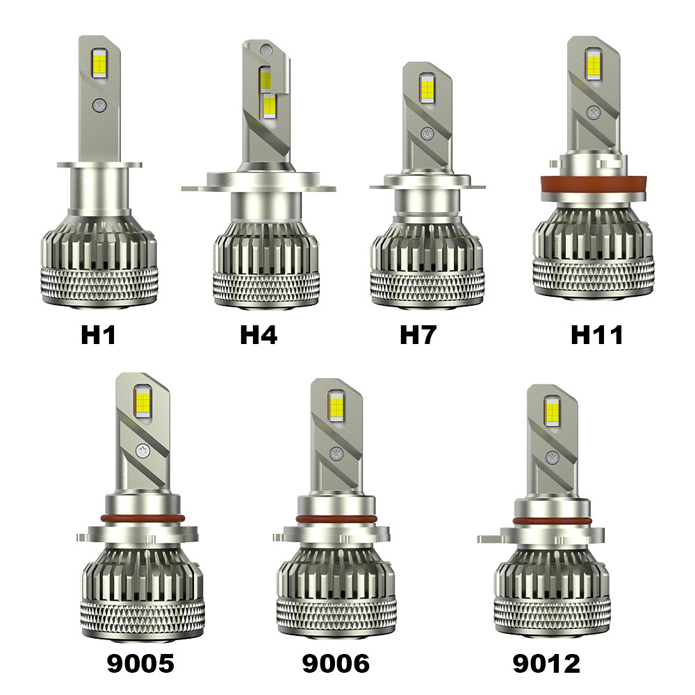 Faros LED para automóviles, faros X6, luces para automóviles de alta potencia y alta concentración, faros láser que reemplazan las luces halógenas para automóviles originales