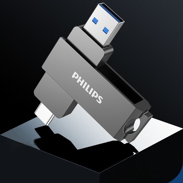 フィリップスuディスクtype-c携帯パソコン両用ダブルインターフェースUSB3.0金属オフィス専用高速優盤|undefined