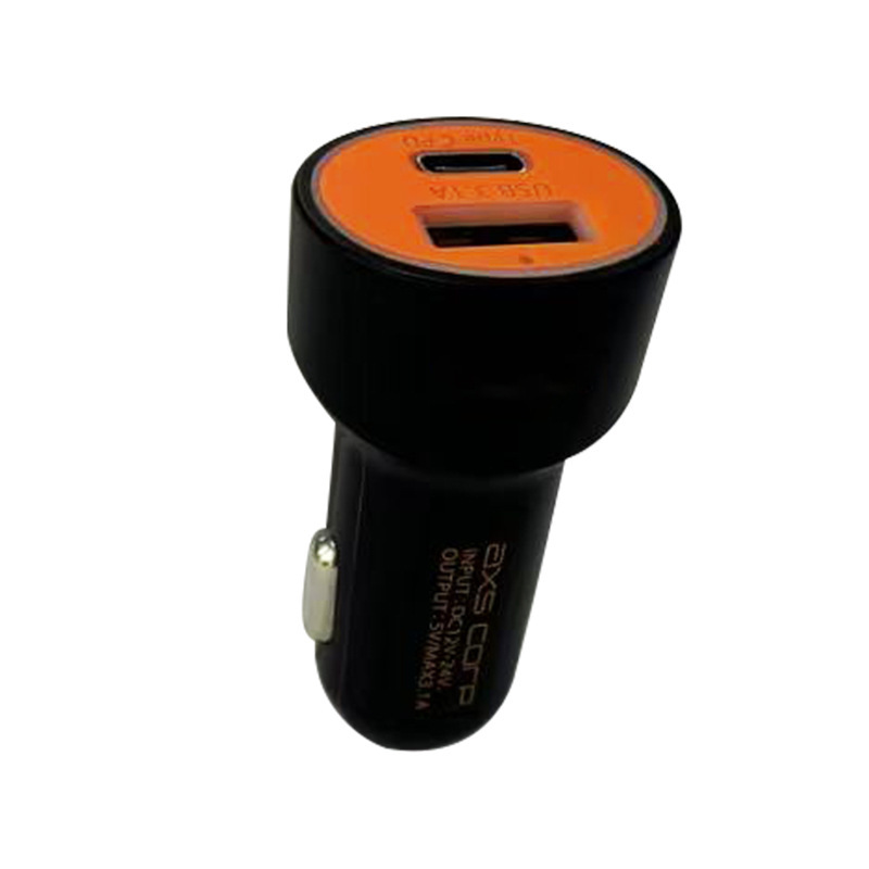 Factory Direct Usb+Type-C Dual-Port Car Charger Car Cigarette Lighter Mini Mobile Phone Fast Charging Plug Factory Direct Usb+Type-C Dual-Port Car Charger Car Cigarette Lighter Mini Mobile Phone Fast Charging Plug