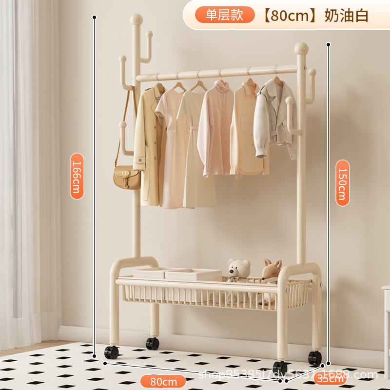 コートラック 床置き型 縦型 屋内 家庭用コートラック サボテンコートラック ドライラック 寮のコートラック 収納ラック|undefined