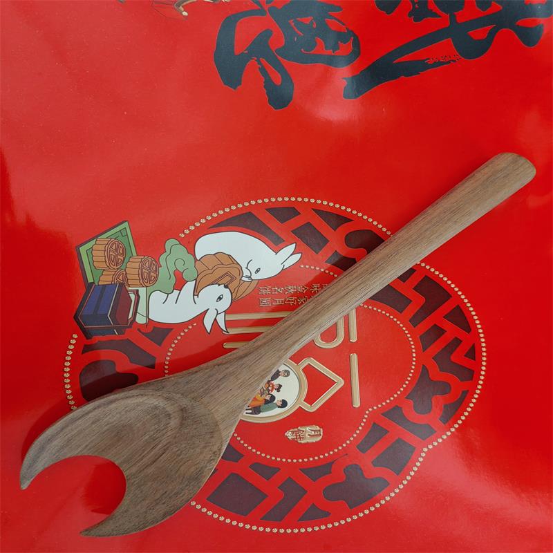 西式厨房橡木榉木披萨铲沙拉勺木餐具欧洲厨房玉米拌