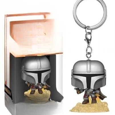 Star Wars Perimeter Mandalorian Boba Keychain Stormtrooper Vader Hecho a mano Keychain Colgar